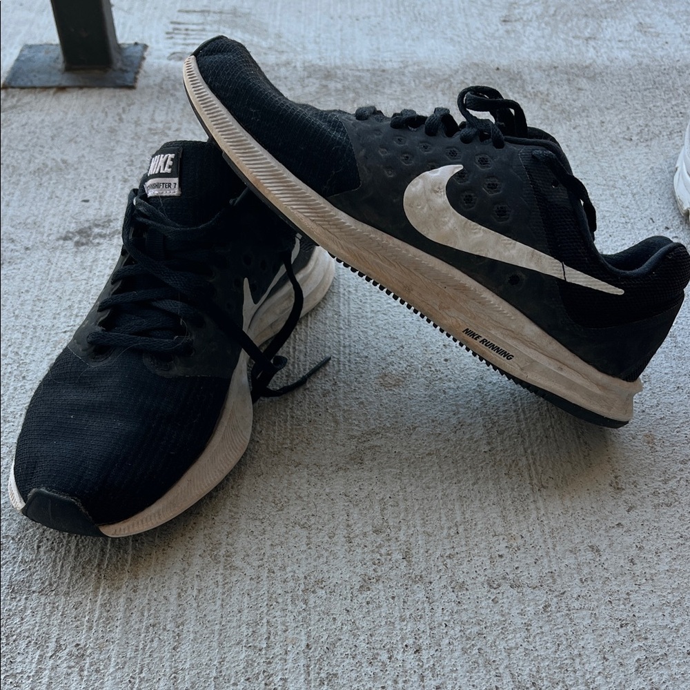 Nike Black and White Trainer Sneakers